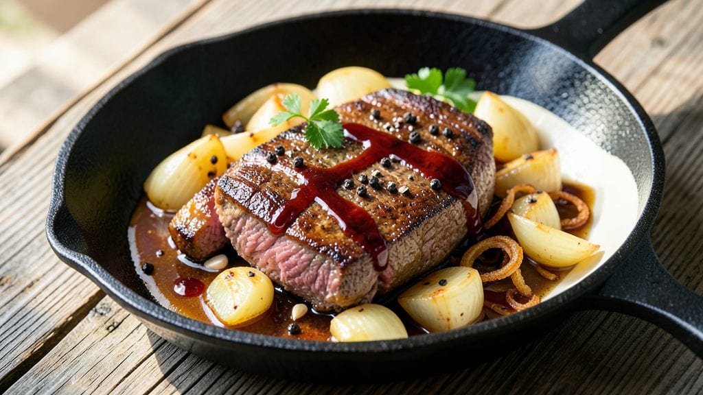 Amish Wedding Steak Recipe: Slow-Braised with Sweet Onions and Tangy Gravy