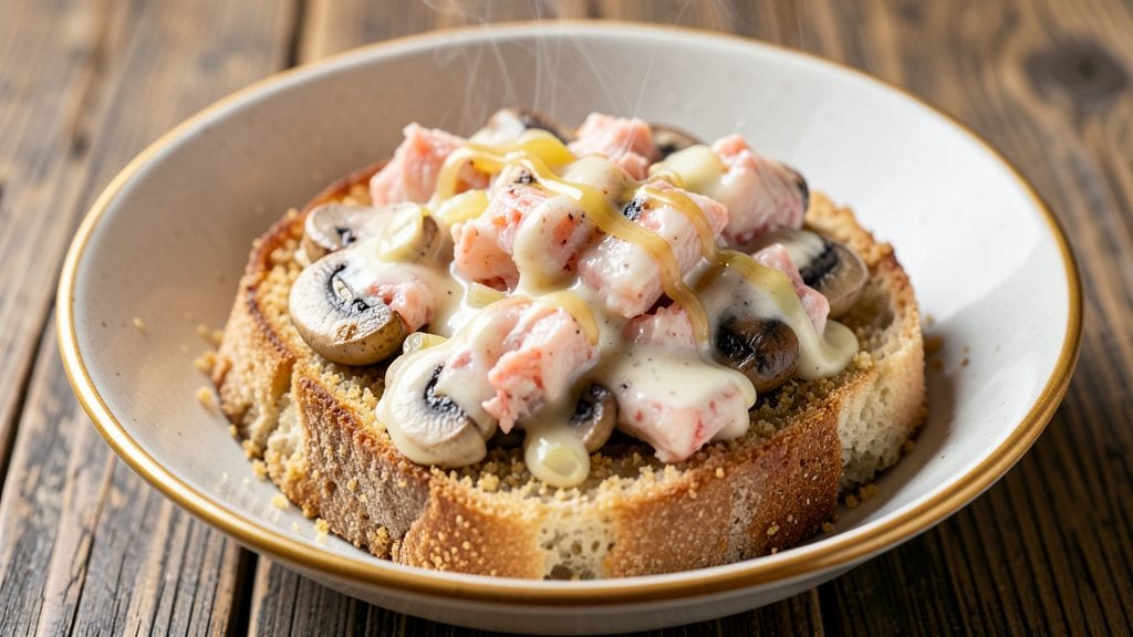 Astoria Clowns Crab Bread Recipe: Crispy Semolina Crust With Juicy Crab-Mushroom Filling