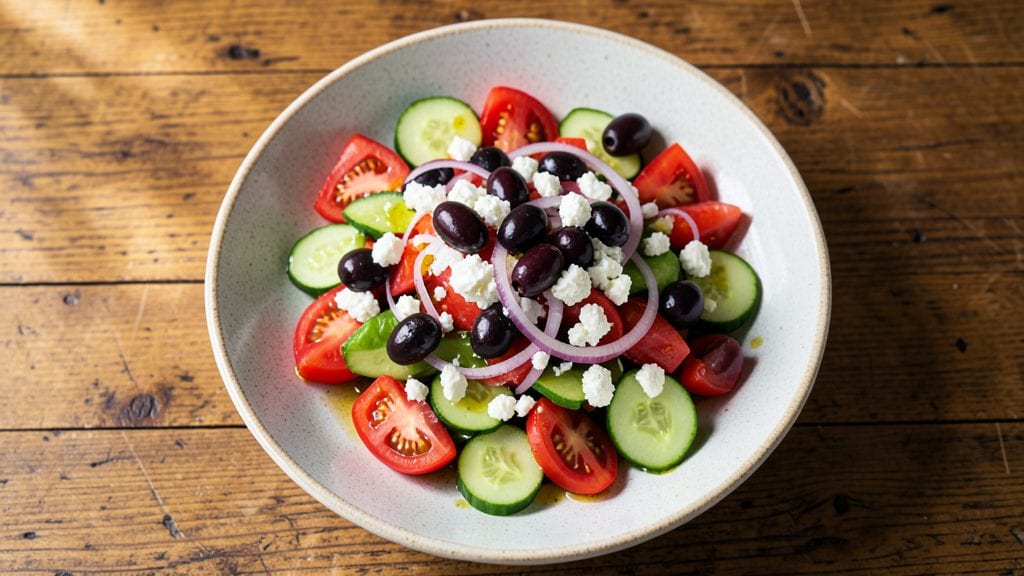 Barefoot Contessa Greek Salad Recipe: Crunchy, Bright, and Perfectly Balanced