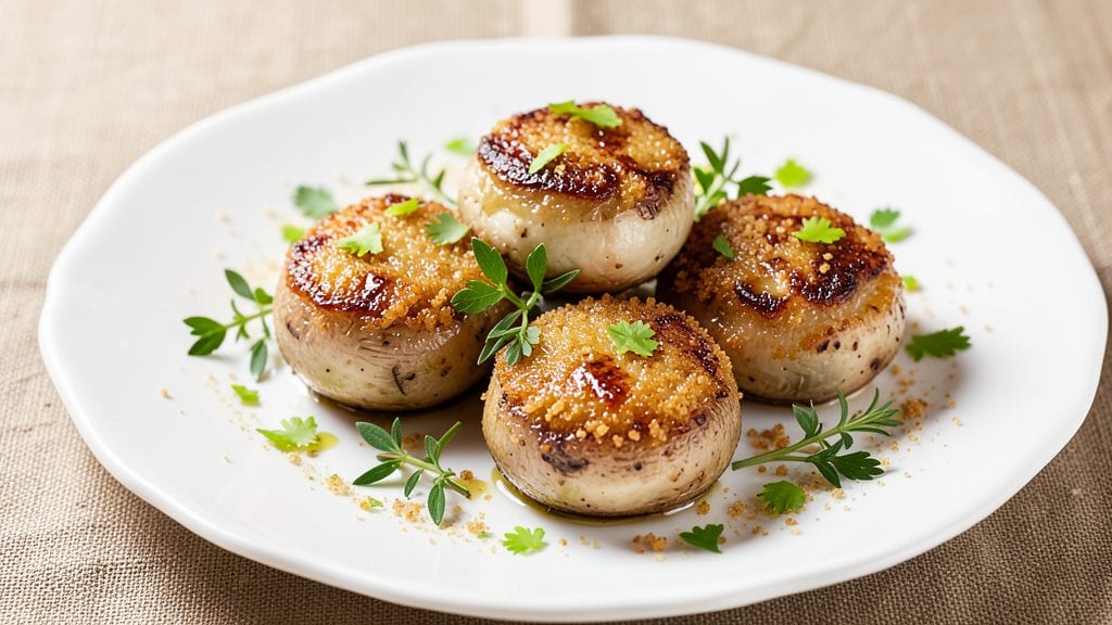 Breaded Mushroom Recipe: Crispy Golden Bites With Herby Pan Sauce