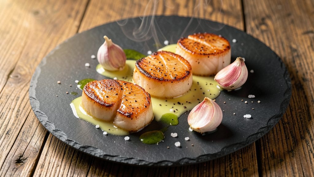 Buttery Garlic Butter Scallops Recipe: Pan-Seared to Golden Perfection