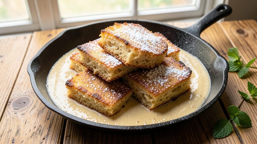 Flannel Cakes Recipe: Golden Crispy Edges with Gooey Buttermilk Centers