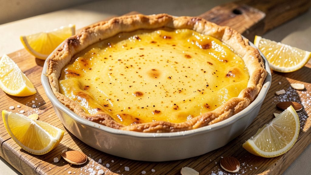 French Lemon Tart Recipe: Zesty Pastry with Buttery Crust and Tangy Filling