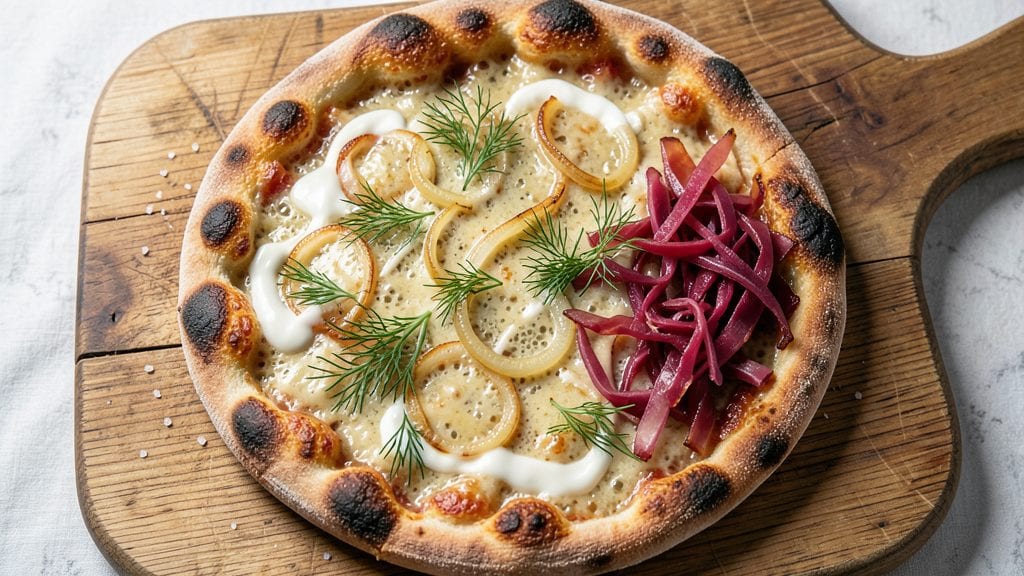 German Pizza Recipe: Thin-Crust, Crispy-Edged Classic