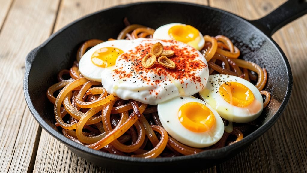 Hungarian Eggs Recipe: Smoky Paprika and Sour Cream Swirl Delight