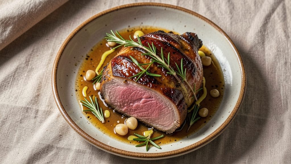 Jamie Oliver's Roast Leg Of Lamb With Anchovies Recipe: Savory Herb Crust Meets Umami Depth