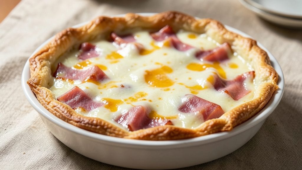 Joy of Cooking Basic Quiche Recipe: Golden Crust, Fluffy Eggs, Foolproof Layers