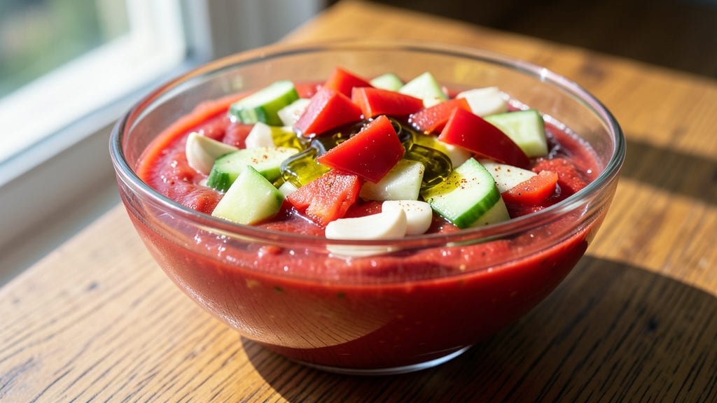 No-Cook Gazpacho Recipe: Chilled Spanish Classic in 10 Minutes