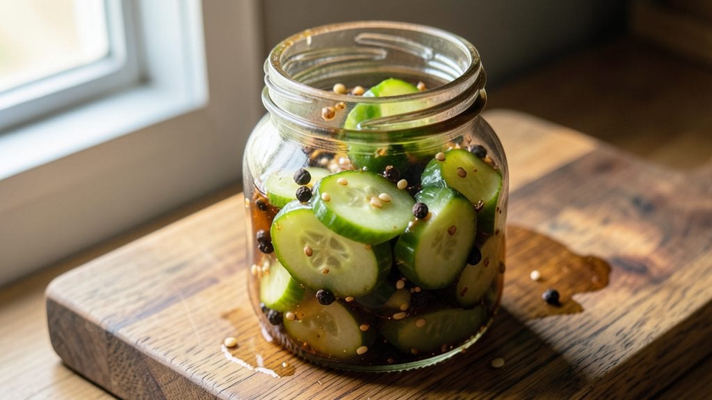 Old Fashioned Sweet and Sour Pickles Recipe: Vinegar-Bright Crunch in Under 10 Minutes