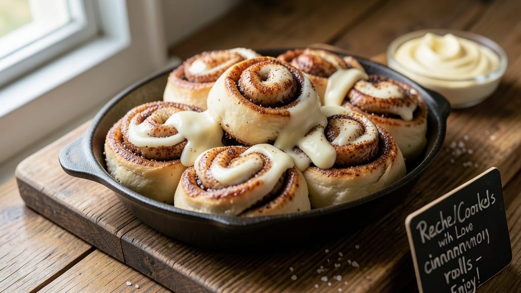 Rachel Cooks With Love Cinnamon Rolls Recipe: Pillowy Swirls With Cream Cheese Frosting