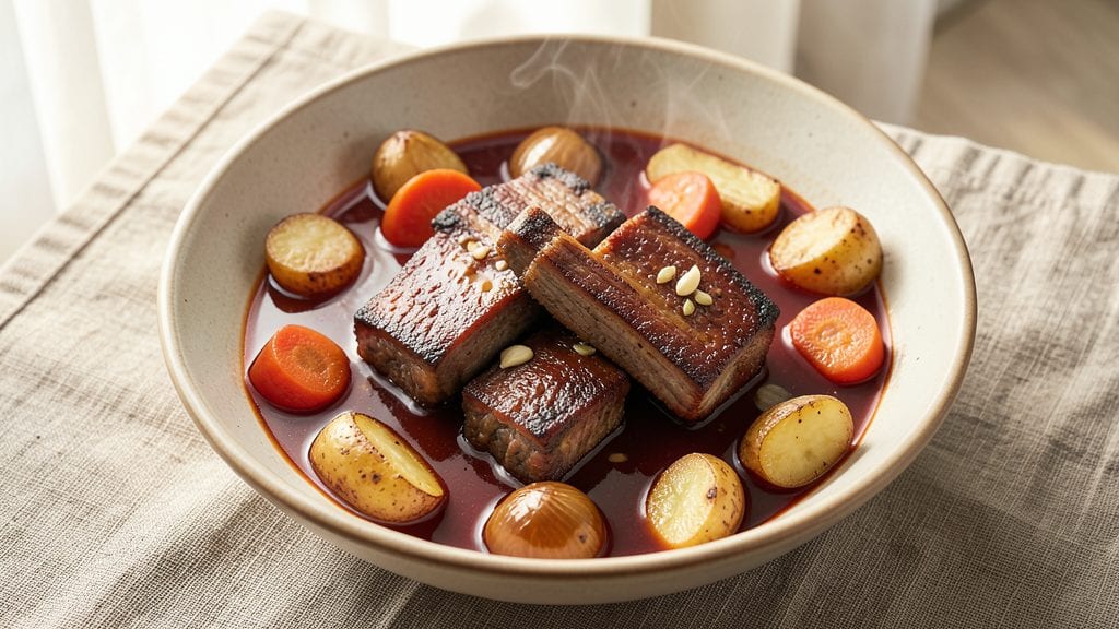 Ribs Soup Recipe: Smoky-Braised Meat and Veggie Stew