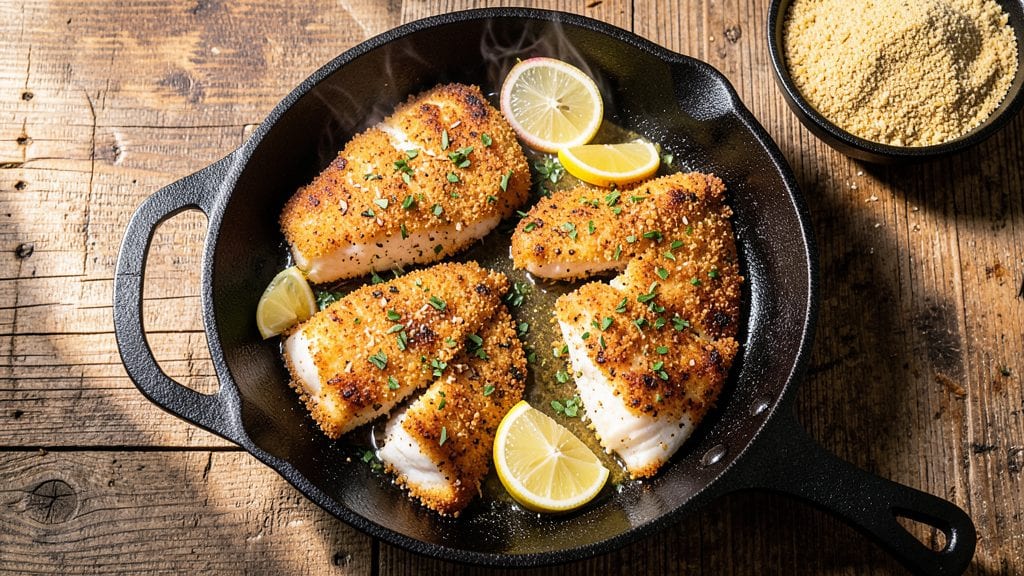 Southern Fried Tilapia Fish Recipe: Crispy Cornmeal Crust With Juicy Fillets