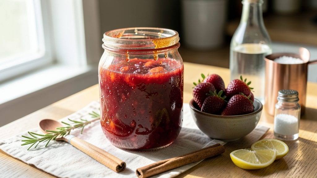 Strawberry Jam Canning Recipe Without Pectin: Natural Thickening Secrets for Long-Lasting Sweetness