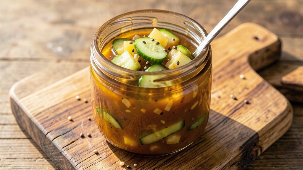 Sweet Pickle Relish Recipe for Canning Cucumbers: Vinegar-Bright Preserves with Crunchy Texture