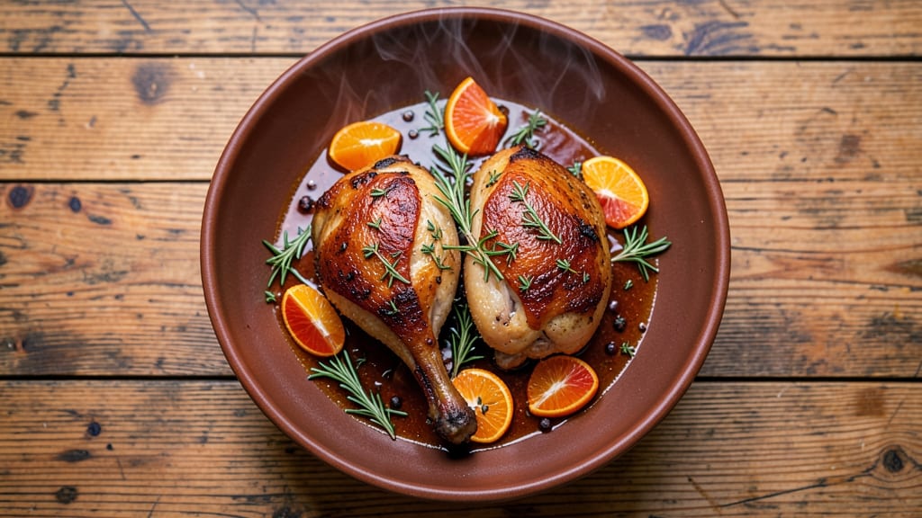 Wild Duck Recipe: Forest-Flavored Braise with Orange and Juniper